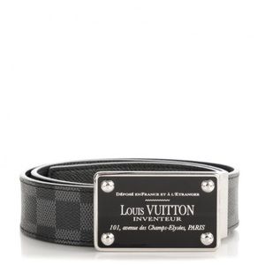 LOUIS VUITTON Damier Graphite Inventeur Reversible